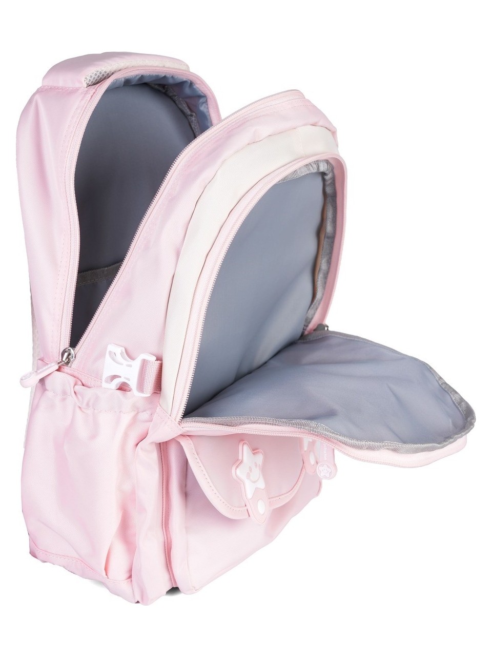 Relaxion 3 lü Set Çocuk Ilkokul Çantası Kalemlikli Beslenme Çantalı Sırt Çantası RLX 1920 Pembe